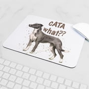 CafePress - CATA WHAT Mousepad - Non-slip Rubber Mousepad, Gaming Mouse Pad