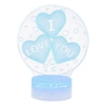 thumbnail image 2 of Dvkptbk Veilleuse Cadeau de la Saint-Valentin Veilleuse LED Dégradé Coloré Télécommande Décoration Maison, 2 of 2