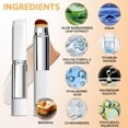 thumbnail image 6 of Upgrade 2 in 1 Blanc Cover Cream Stick V - Color Changing Foundation Stick with Volufiline - Hydrating Concealer Base Makeup, Dual-Ended with Built-in Brush, Portable for Daily Use, 6 of 8