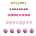 thumbnail image 3 of 50 bolas para decorar tartas, mini globos, palillos para tartas, palitos para cupcakes y adornos. Rosa, 3 of 9