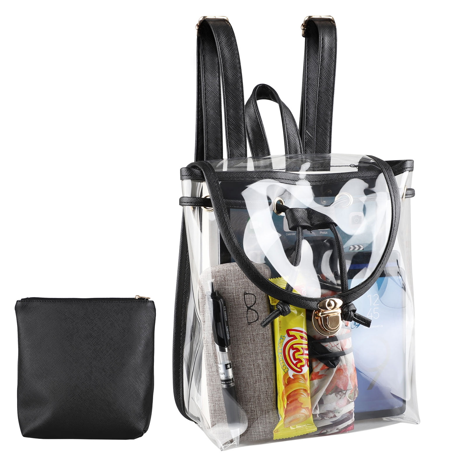 clear plastic backpack walmart