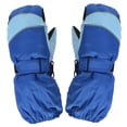thumbnail image 6 of HNMKIU Outdoor Windproof Winter Warm Kids Ski Gloves for Boys and Girls Snowboarding Mittens One Size Youth Cold Weather Blue,5-9 Years, 6 of 6