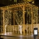 thumbnail image 1 of Cortina de luz LED de bajo voltaje 3*3m 300 luces Barra de hielo Luz Estrella, 1 of 5