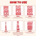 thumbnail image 4 of Paper/OPP Popcorn Bags,50 Pack 1oz Popcorn Bags Individual Servings, Popcorn Bags Bulk for Popcorn Machine, Party, Movie Nights, Carnival Party, 4 of 4