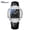 Silver case black leather strap - men's model, variant on Women's and men's watches, men's and women's quartz watches, waterproof fashion couple's wristwatches, business pair watches, luminous waterproof men's and women's wristwatches, trendy