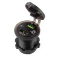 thumbnail image 4 of Cargador de coche Jadeshay USB dual impermeable Negro, 4 of 8