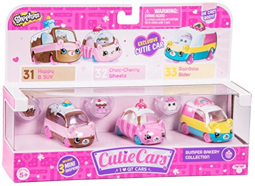 shopkins cars 3 pack