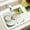 Green, variant on Triangular Kitchen Sink Strainer, Food Catcher with One-Hand Open Design, Easy to Install Corner Drain Basket for Fruit Veggies & Scraps