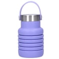 thumbnail image 2 of Contenedor de agua para deportes Botella de agua plegable 500 ml taza de agua de silicona rendimiento de alta gama, 2 of 8