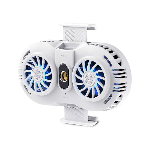 Ventilador de refrigeración Rojo Verde para teléfono móvil blanco cocina Decoración