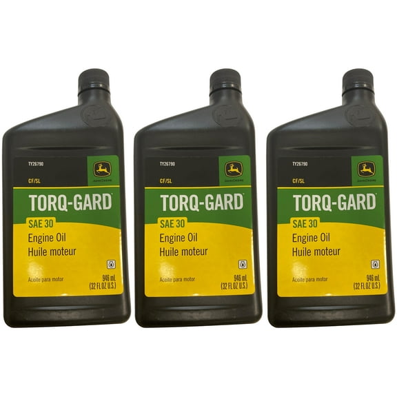 John Deere (3-Pack) Original Equipment 32 oz. SAE 30 Oil - TY26790