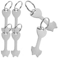thumbnail image 4 of SHISUYAN 6Pcs Shopping Trolley Tokens Keyring Shopping Cart Tokens Portable Cart Token, 4 of 9