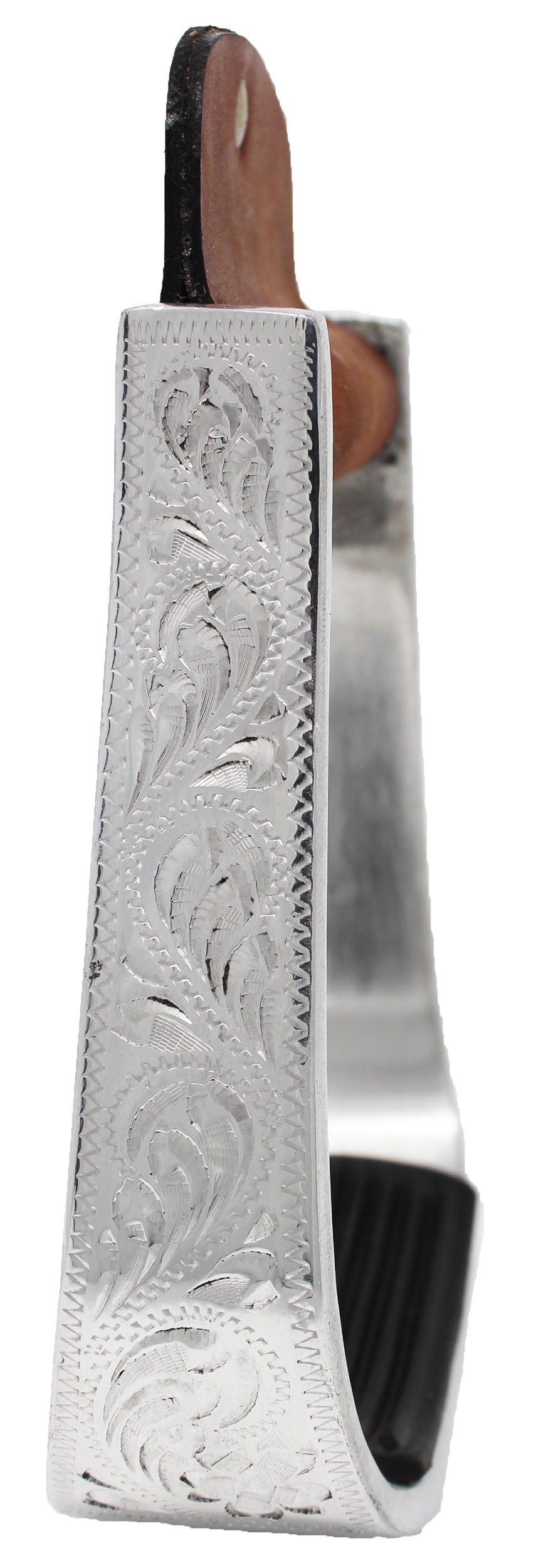 Challenger Hand-Tooled Leather Saddle Fenders Produktbild-Vorschau 11