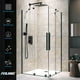 thumbnail image 3 of Juego de grifos de ducha FPXRNG Black Rainfall con válvula de ducha, 3 of 8