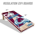 thumbnail image 3 of YouTheFan NHLColorado Avalanche 2' x 4' Cornhole Game, 3 of 6