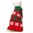 thumbnail image 1 of Ropa de invierno para mascotas Falda suéter para mascotas navideñas, 1 of 6