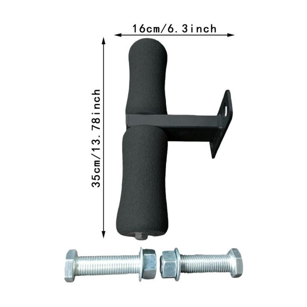 Baoblaze Wall Mounted Sit up Bar Foot Holder Home Workout Fitness Sit up Assistant Device
