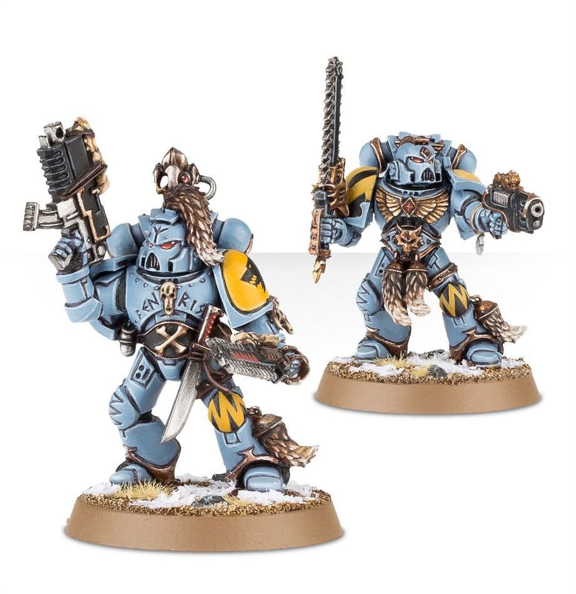 Space Wolves Pack – 5 Marines – Warhammer 40K – Wolf Guard/Grey Hunters/Blood Claws