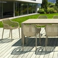 thumbnail image 3 of Air XL Extension 11 Piece Dining Set in Taupe, 3 of 7