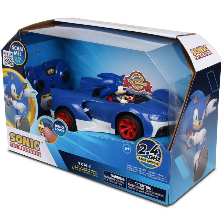 NKOK Sonic Team Racing RC Sonic The Hedgehog Turbo Speed Racer Toy