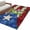 Blue, variant on Funny Guitar Frog Round Rug 3ft Washable Circle Entryway Rugs Non Slip Red Blue White Floral Puerto Rico Flag Area Rug Indoor Floor Carpet for Bedroom Kitchen Living Room Office Dining Room Nursery