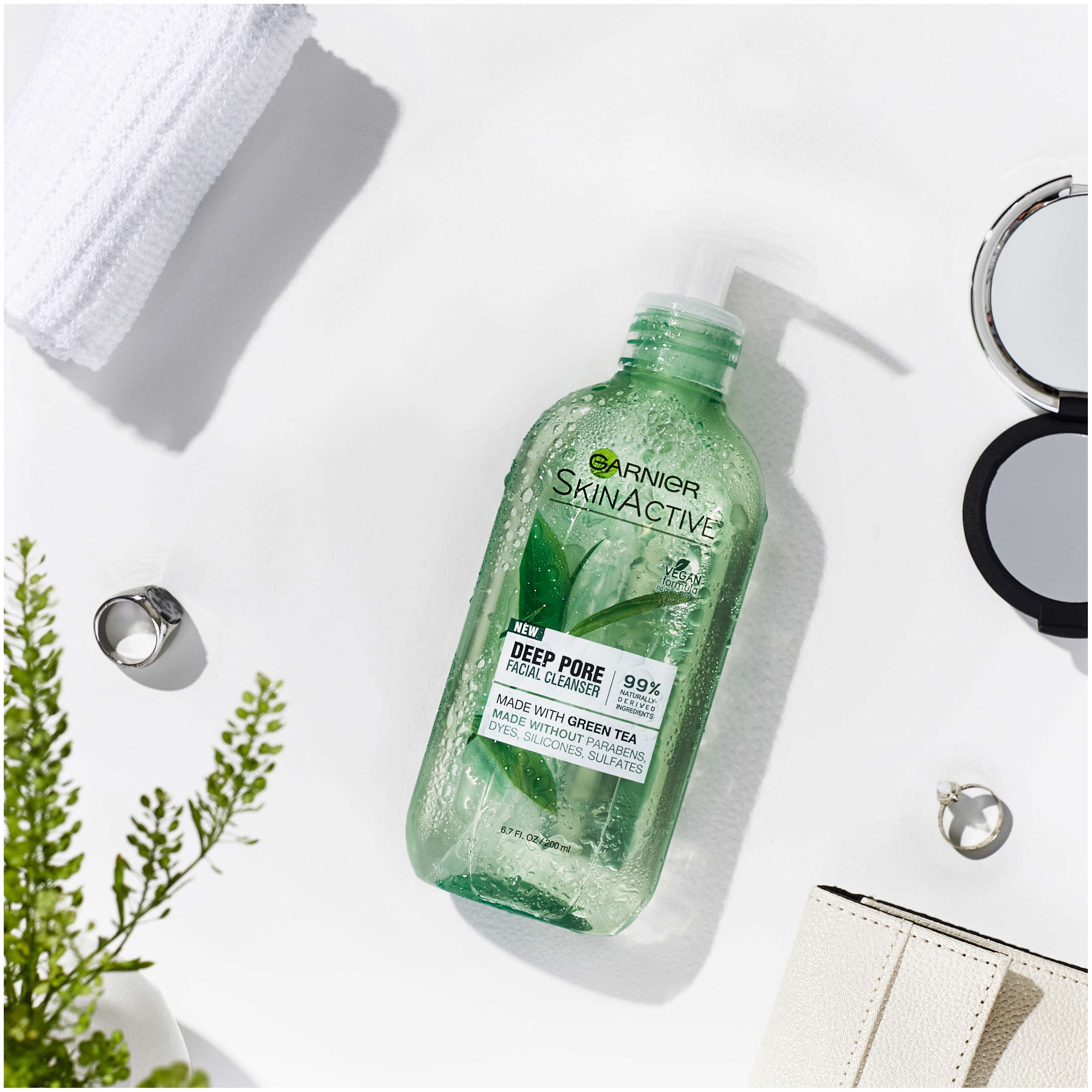 Goes beyond Green tea facial cleanser Think, Green tea facial cleanser