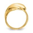 thumbnail image 2 of 14K Yellow Gold Ring Band Fashion High Polished Dome, 2 of 5