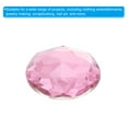 thumbnail image 4 of Unique Bargains 20mm Flat Back Round Acrylic Rhinestones, 200 Pack Plastic Circle Gems for Jewelry Making Costume, Rose Red, 4 of 6