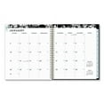 thumbnail image 2 of Baccara Dark Monthly Planner, Baccara Dark Floral Artwork, 10 x 8, Gray/Black/Gold Cover, 12-Month (Jan to Dec): 2024 | Bundle of 2 Each, 2 of 5