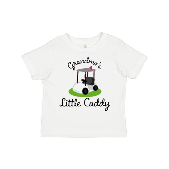 Inktastic Grandma's Little Caddy Golf Boys or Girls Toddler T-Shirt