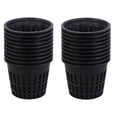 thumbnail image 4 of ADDHAT 40Pcs Hydroponic Net Cups Black Plastic Planting Pots with Air Permeability for Garden and Home Use, 4 of 8