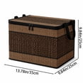 thumbnail image 3 of Storage Box with Lid and Handles for Organizing Clothing, Toys and Household Items, 3 of 8