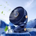 thumbnail image 3 of Summer Savings USB Clip Fan For Home Use Student Dormitories Charging And Plug-in Purpose Office Small Silent Desktop Fan, 3 of 5