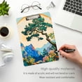 thumbnail image 3 of FORMRS Acrylic Clipboard with Low Profile Clip Standard A4 Letter Size, 12.5" x 9", Large Pine Tree, 3 of 8