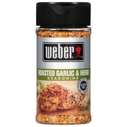 Weber Roasted Garlic & Herb Seasoning, Gluten Free, 5.5 oz