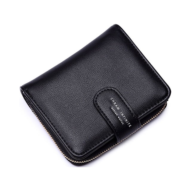 Cartera de mujer Sonducket de cuero PU organizador de regalos negro