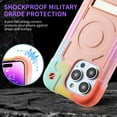 thumbnail image 3 of Dteck for iPhone 14 Pro Max Case Built-in Magnet Compatible with MagSafe Charging Rugged Case Shockproof Drop Protection Protective Cover with Kickstand for iPhone 14 Pro Max,Multi-Color, 3 of 5