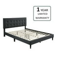 thumbnail image 3 of Westwood Upholstered Bed with Tufted Rectangle Headboard, 3 of 12