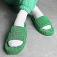 thumbnail image 5 of Pantoufles en Peluche pour Femmes Filles Chaussures d'Hiver à Enfiler, 5 of 5