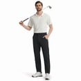 thumbnail image 6 of Mens Golf Pants Stretch Quick Dry Lightweight Work Dress Casual Trousers with Pockets, 6 of 6