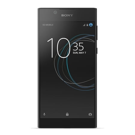 Sony Xperia L1 G3313 16GB Unlocked GSM Quad-Core Android Phone w/ 13MP Camera - Black (Certified (Best Cheap Sony Xperia Phone)