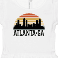 thumbnail image 4 of Inktastic Atlanta Georgia Skyline Vintage Girls Baby Dress, 4 of 5