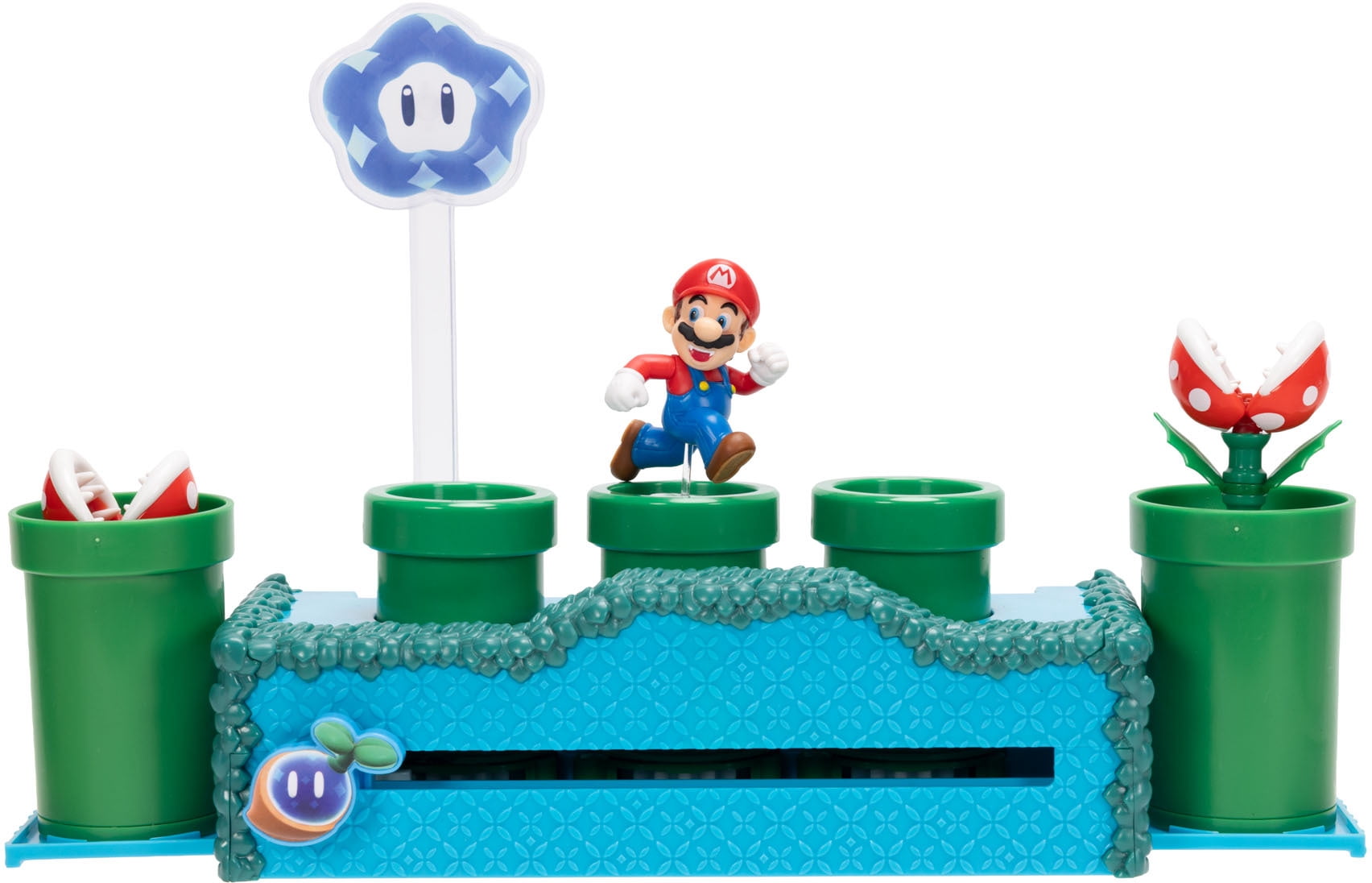 Super Mario - 2.5" Wonder Warp Pipe playset