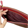 thumbnail image 3 of COACH Double Zip Wallet in Signature Canvas, IM/Brown 1941 Red, 3 of 7
