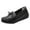 Black 2, variant on Wensltd Comfort Flat Loafers Women Spring and Fall Women Flat Shoes Casual Wide With