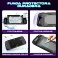thumbnail image 3 of Case protector para Consola N-Switch-2, Funda de PC&TPU con diseño ergonomico a prueba de golpes y arañazos color Negro, 3 of 6