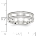 thumbnail image 3 of SS 6mm Polished Fancy Band Size 12.5, 3 of 3