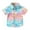 6#Multicolor, variant on AUNVITO Kids Ombre Tie-Dye Casual Short Sleeve Shirt with Pocket School Uniform Style Vintage Y2k
