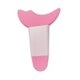 thumbnail image 3 of HILABEE 2x Washable Stencils Silicone Template Assistant Helper Plate Auxiliary Guard Eyeshadow Aid Beginners Makeup Tools Grooming Tool L Violet L Pink, 3 of 9