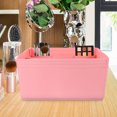 thumbnail image 5 of MRLESS Handbag Organizer Insert Tote Large Makeup Bag with Compartments Pink, 5 of 6